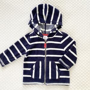 Hanna Andersson Terry Zip-up Jacket, Size 75 (12-18M)